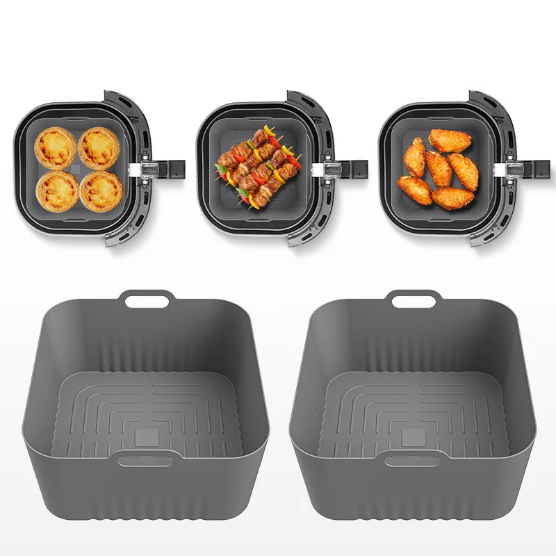 Philips Air Fryer Hd9252 - 17cm シリコンエアフライヤーモールド - フィリップス HD9252/9200/9255 と互換性あり、4-5L