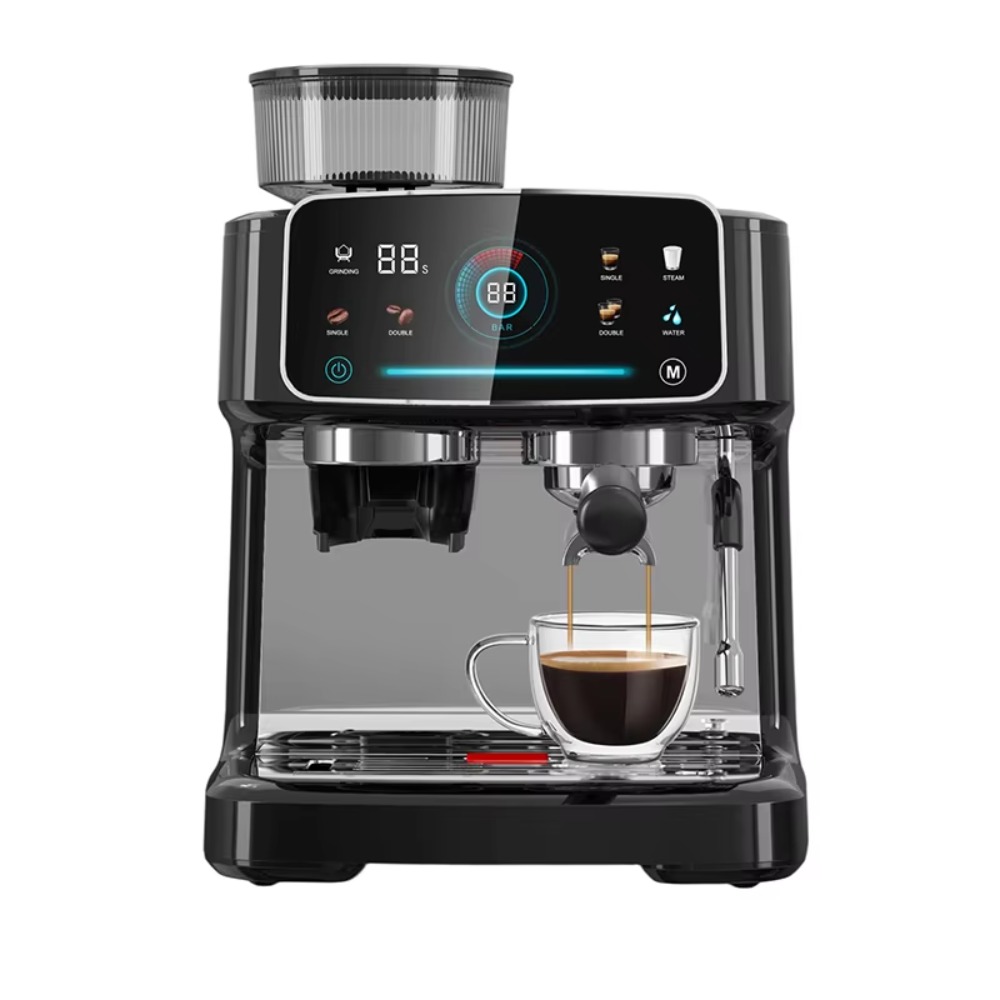 Coffee & Tea Restaurant - アップグレード版高効率抽出ハイパワーエスプレッソマシン業務用家庭用コーヒーマシン
