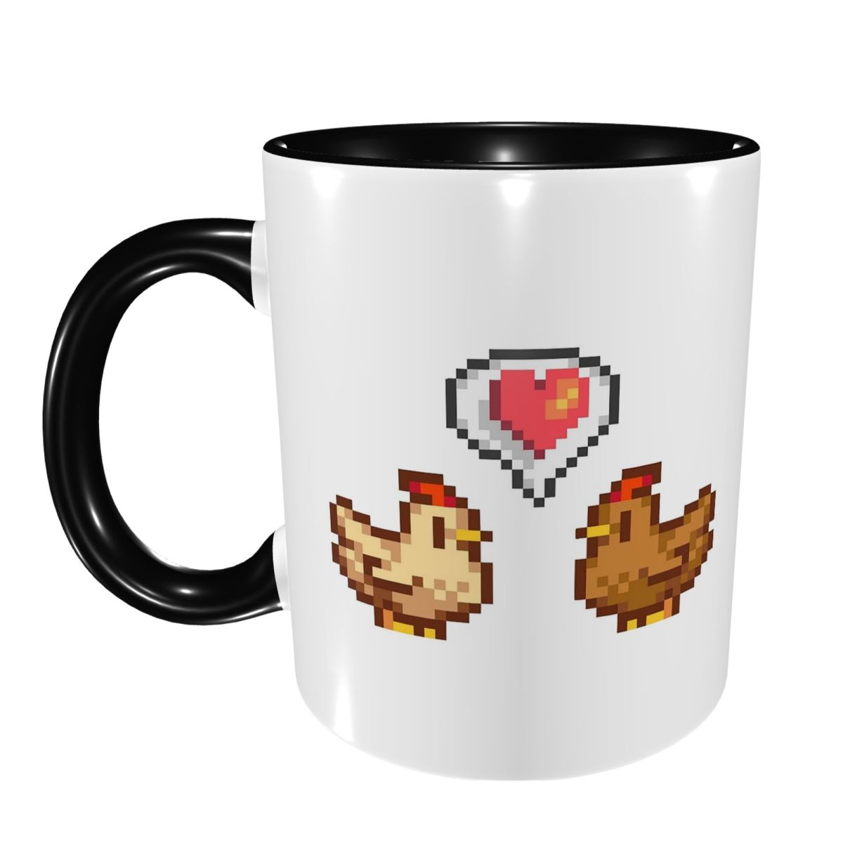 Valley Tea And Coffee - スターデューバレー チキンラブマグ 面白いセラミックコーヒーカップ ティーマグ ミルクカップ ドリンクウェア