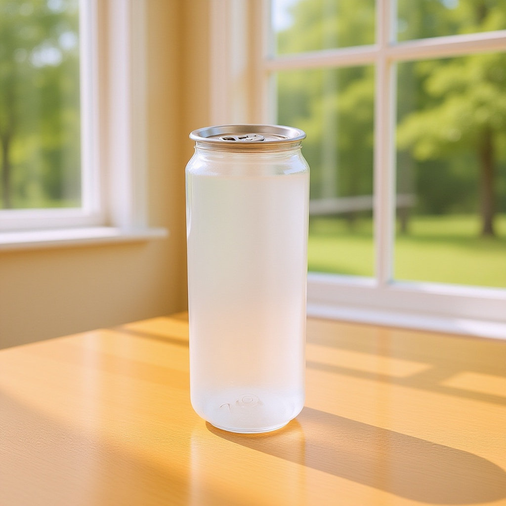 Juice Tea Coffee - 5個入り透明飲料缶、簡単に開けられる携帯用ドリンク容器、ジュース、ミルクティー、コーヒー、ソーダ、水、アウトドア、オフィス、学校用