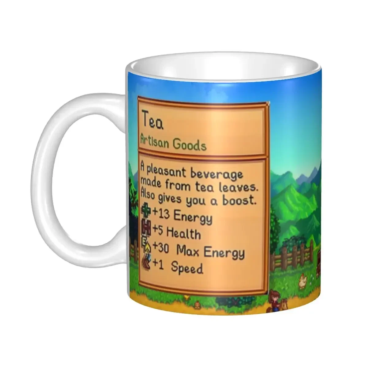 Valley Tea And Coffee - カスタマイズされたスターデューバレーのビデオゲーマー向けマグカップ DIYセラミック製ティーミルクコーヒーカップ