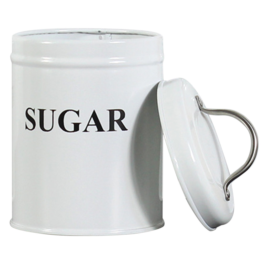 Coffee Tea Canister Set - 北欧スタイルの茶筒、精密研磨された亜鉛メッキ鉄製、防湿保存容器、茶葉、コーヒー、スナック、プロテイン用