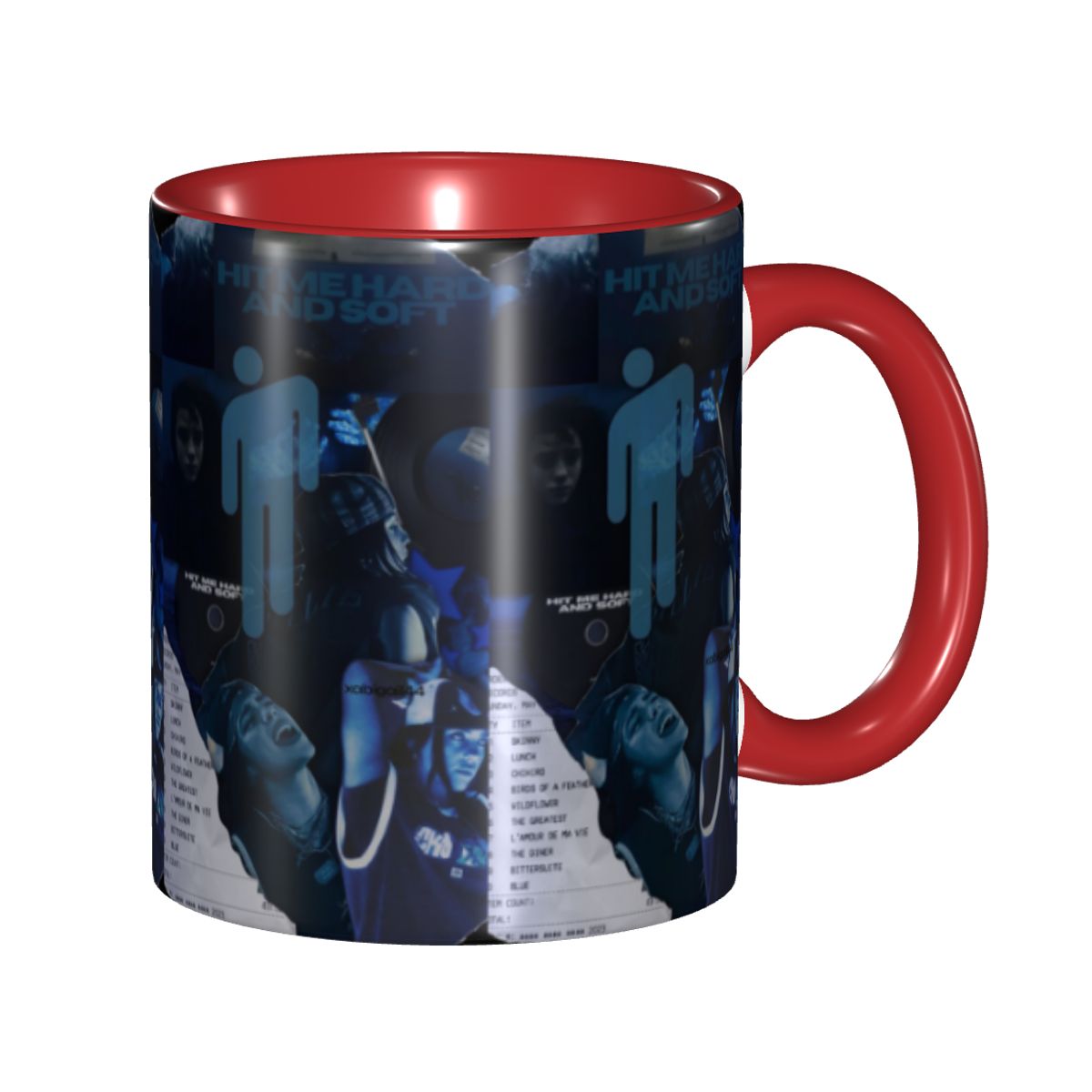 Coffee Tea With Me - ヒット・ミー・ハード・アンド・ソフト ミュージックアルバム マグカップ 面白いセラミックコーヒーカップ ティーマグ ミルクカップ