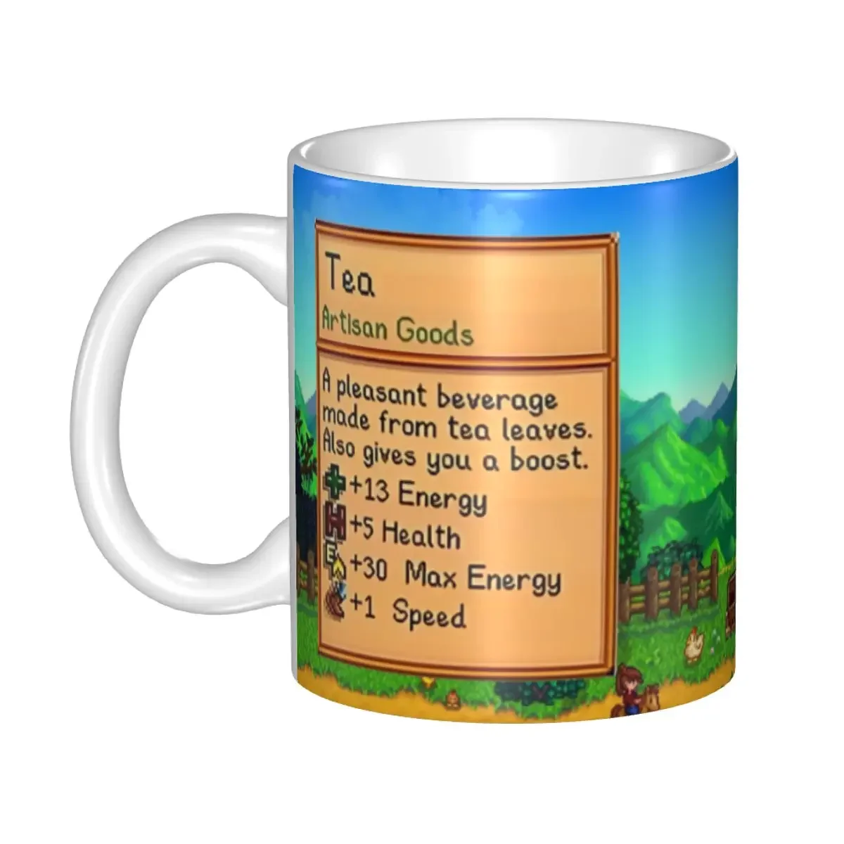 Valley Tea And Coffee - カスタマイズされたスターデューバレーのビデオゲーマー向けマグカップ DIYセラミック製ティーミルクコーヒーカップ