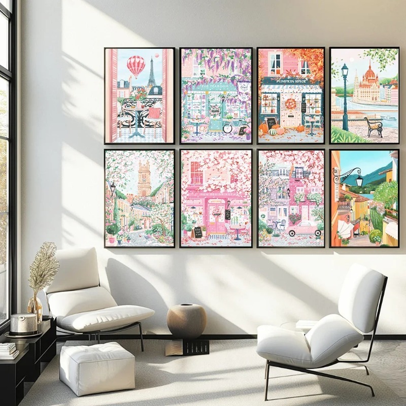 パリ、ロンドン、ハンガリー旅行ポスターとプリント、コーヒー、 - Coffee Tea Poster のレビューと価格