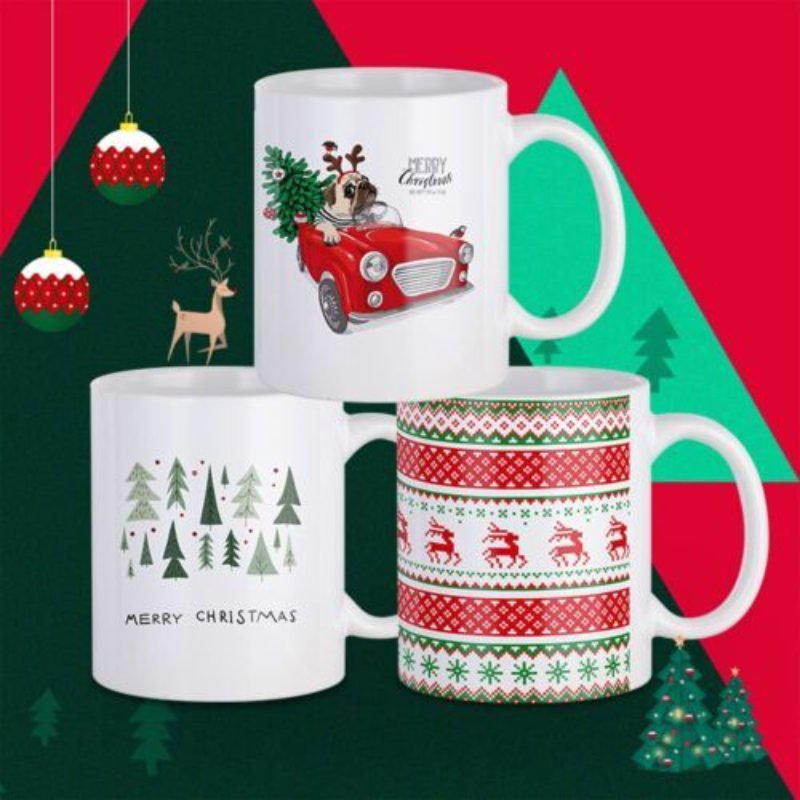 HTVRONT昇華マグカップ 無地の白いセラミック昇華カップ - Coffee Tea And Cocoa のレビューと価格
