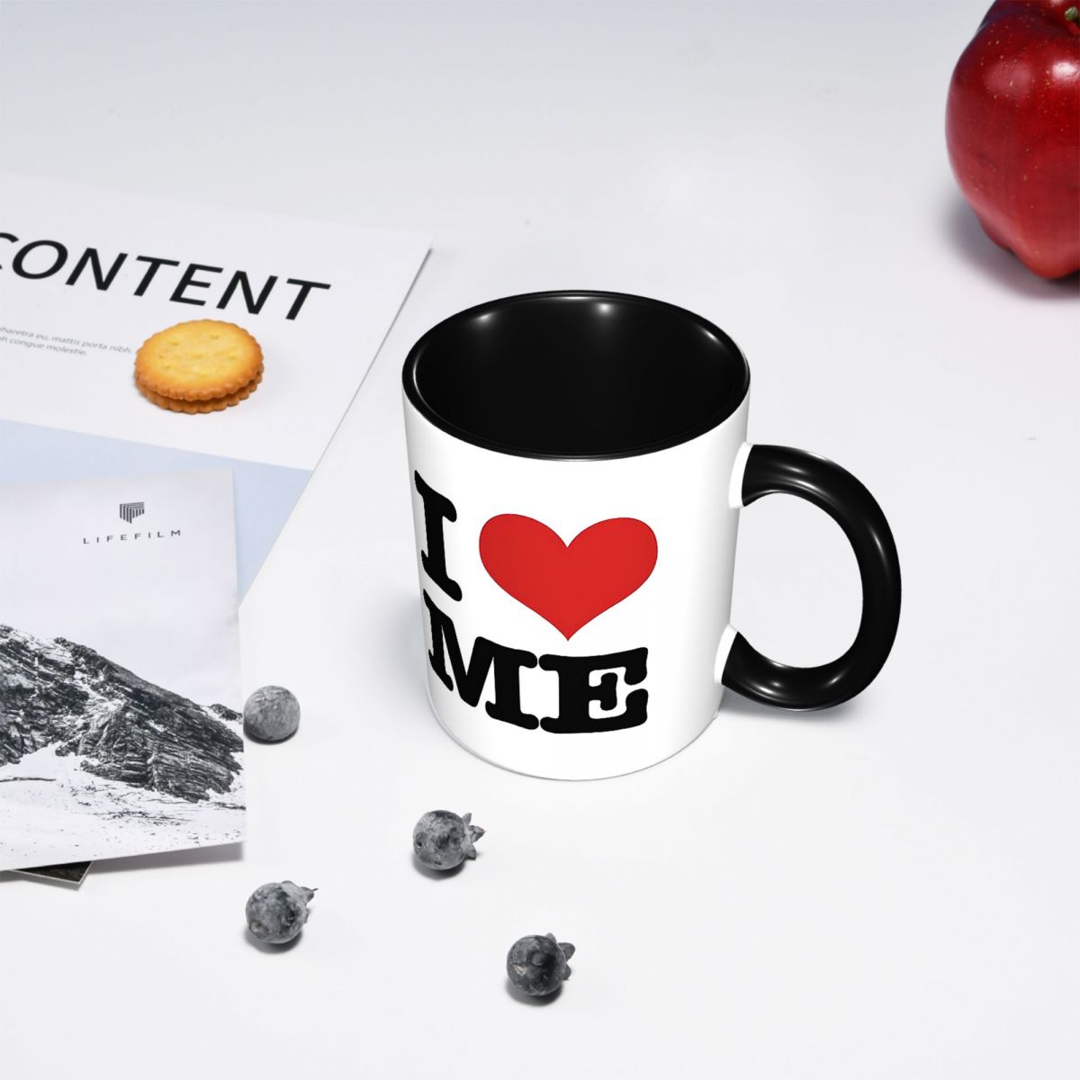 I Love Me マグカップ 面白いセラミックコーヒーカッ - Coffee Tea With Me のレビューと価格