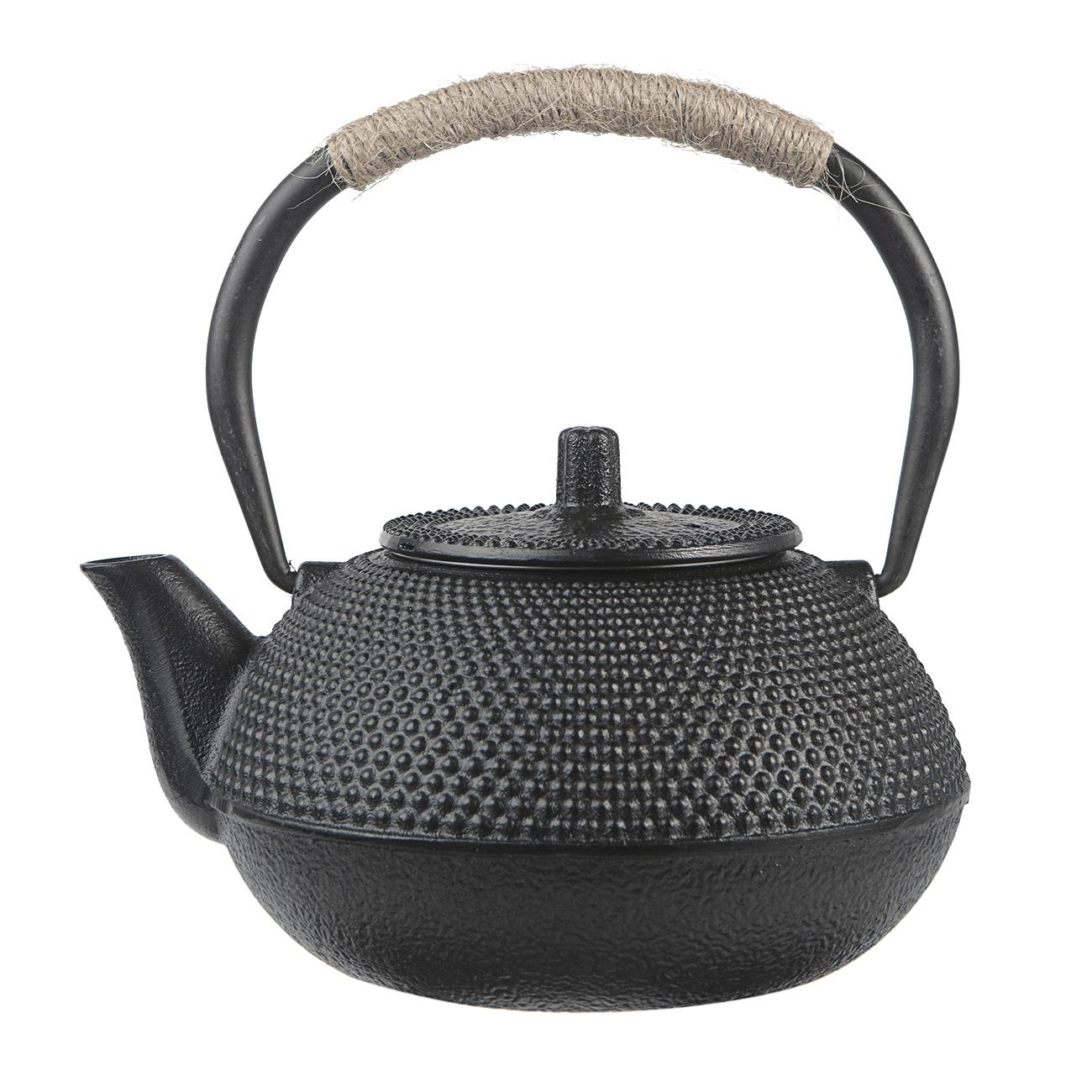 300/650 ミリリットル手作りアンティーク鋳鉄ティーポッ - Cast Iron Teapot のレビューと価格