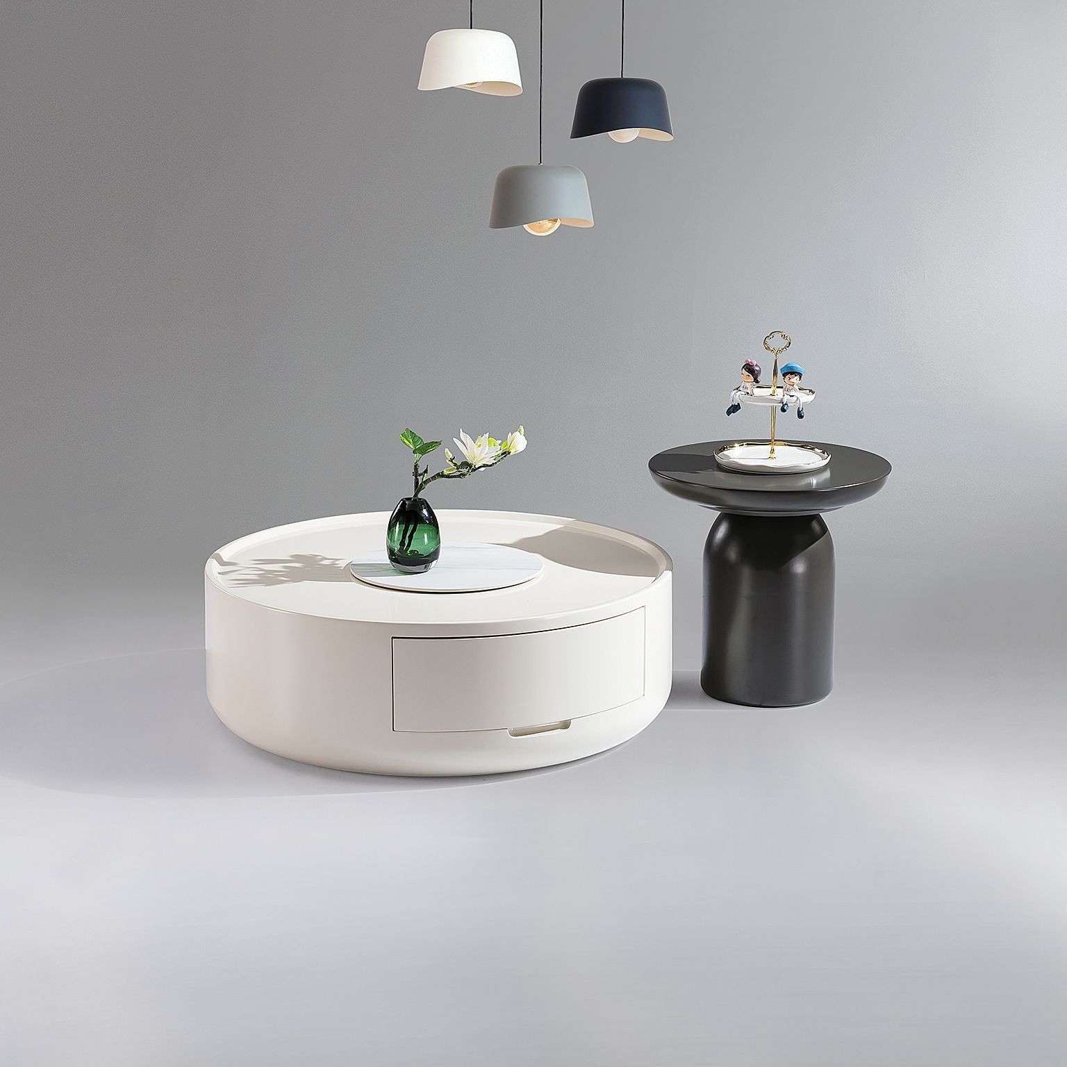 モダンな高級コーヒーテーブルと中国風ティーテーブルの融合。  - Tea And Coffee Fusion のレビューと価格