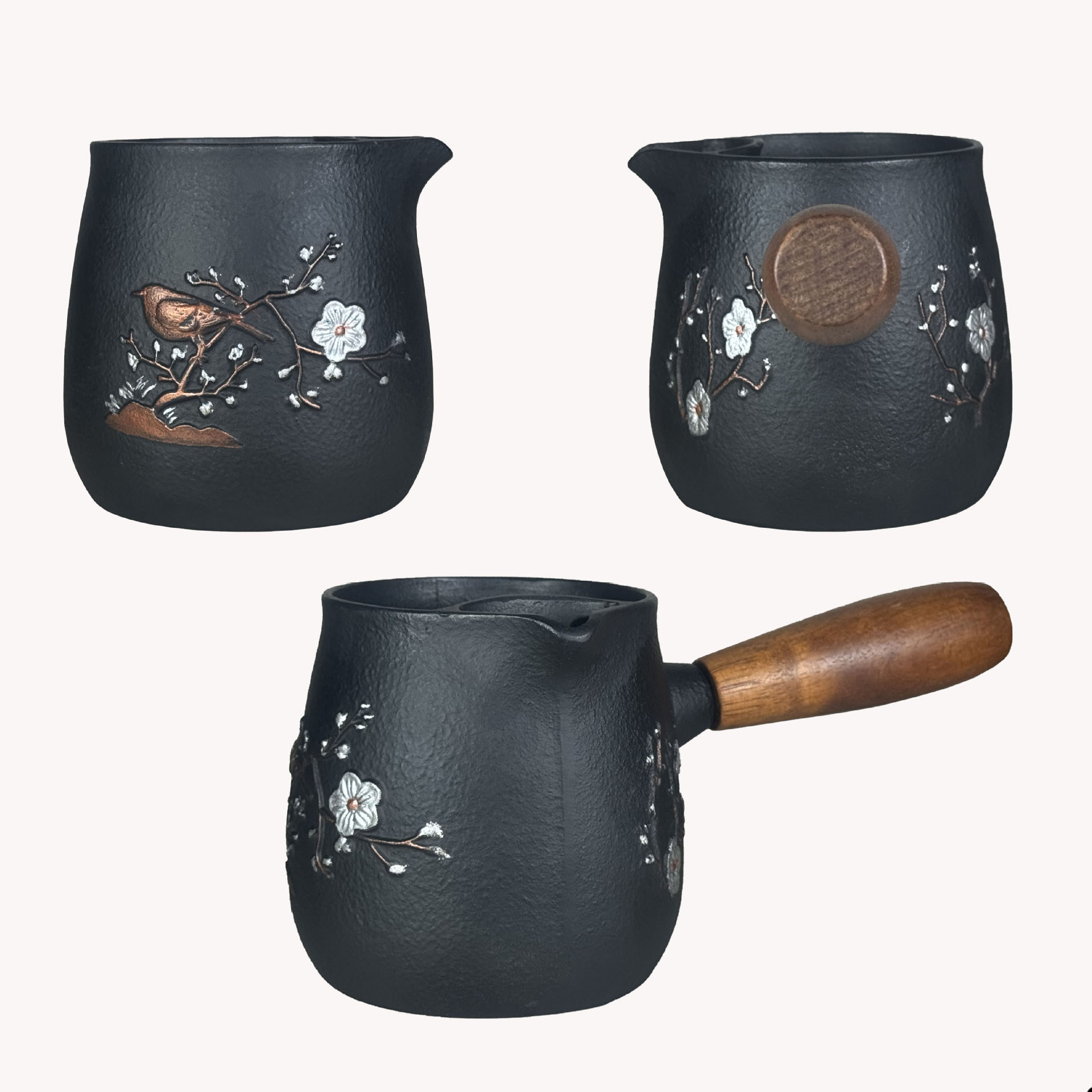 550ml 日本製鋳鉄製ティーポット サイドハンドル付き 家 - Cast Iron Teapot のレビューと価格