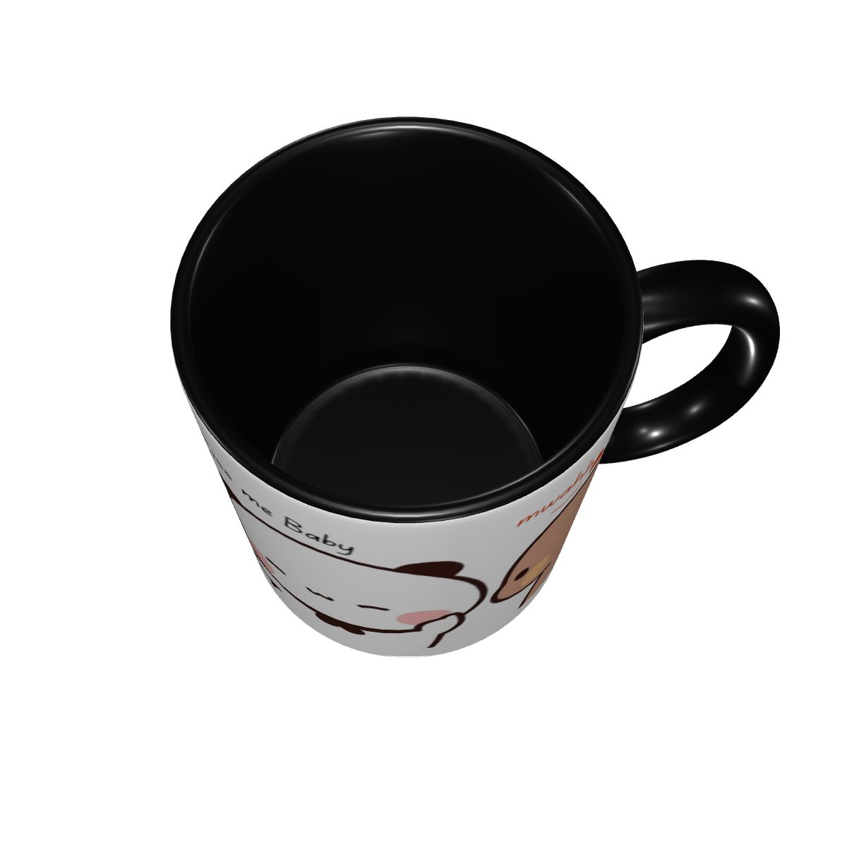 パーソナライズされた「キスミー・ベイビー・ムワ・ブブ・ドゥド - Coffee Tea With Me のレビューと価格
