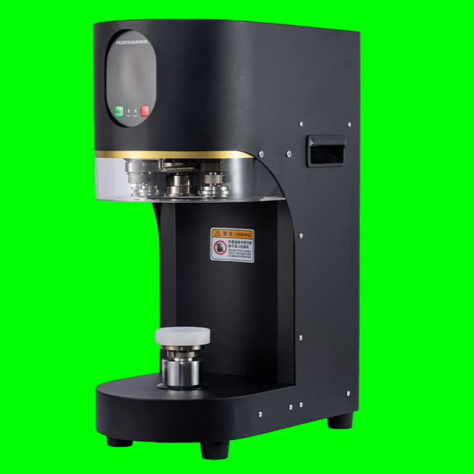 メーカー供給高品質自動PETプラスチック缶シーラーカップシー - Juice Tea Coffee のレビューと価格