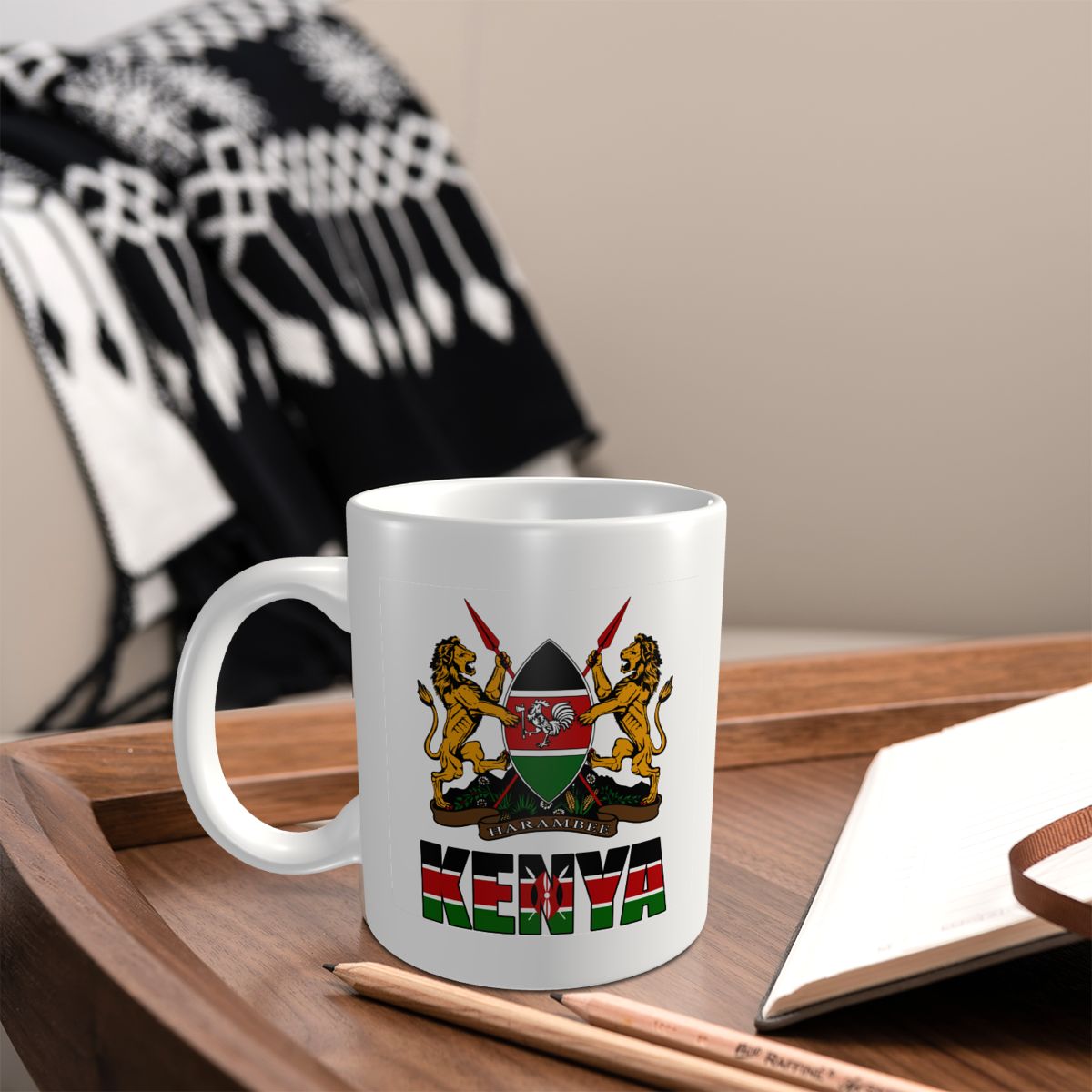 マークカップマグケニア文字旗エンブレムコーヒーマグ茶ミルク水 - Coffee Tea Kenya のレビューと価格