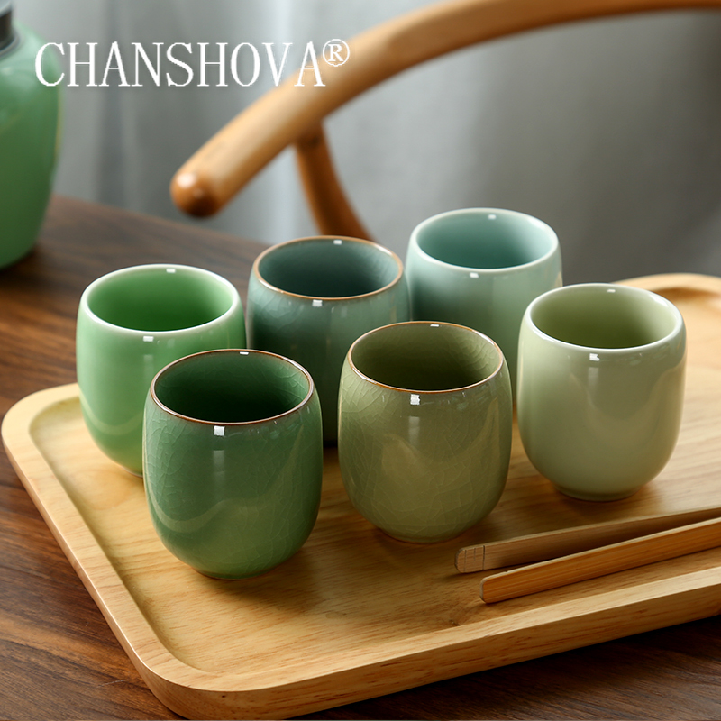 Chanshova-磁器ティーカップセット、伝統的な中国風、 - Coffee Tea In Chinese のレビューと価格