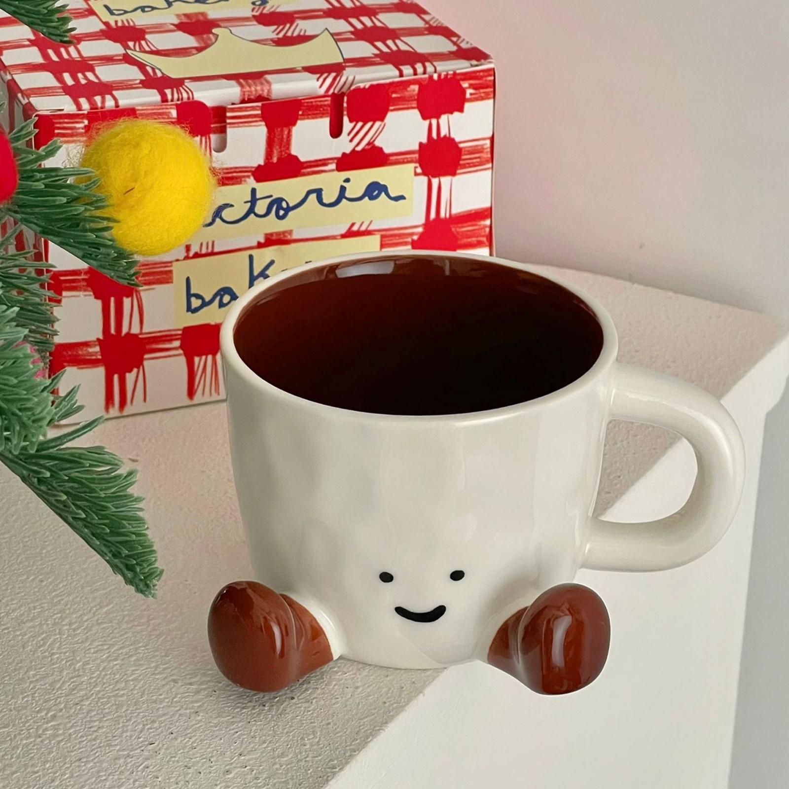 面白いコーヒーマグカップ、愛らしい家庭用キッチン食器、セラミ - Coffee Tea And Cocoa のレビューと価格