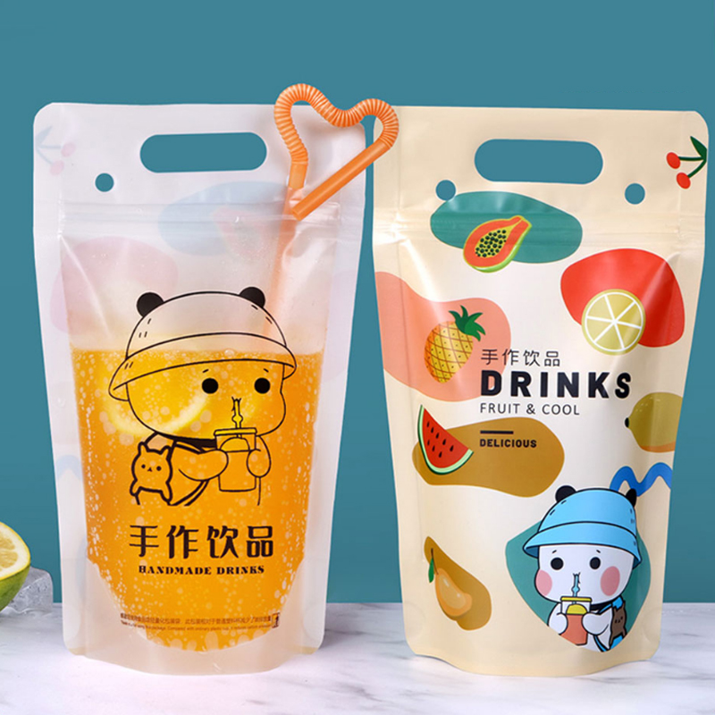 ジュース、コーヒー、ミルクティー用の透明飲料包装袋のカスタム - Juice Tea Coffee のレビューと価格