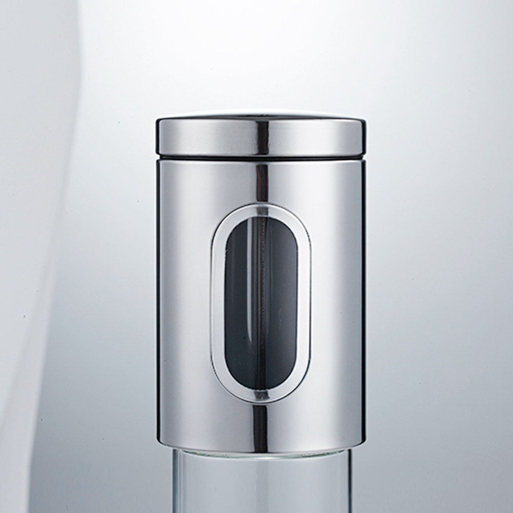 ステンレス製密閉食品保存容器セット 防錆でお手入れ簡単 キッ - Coffee Tea Canister Set のレビューと価格