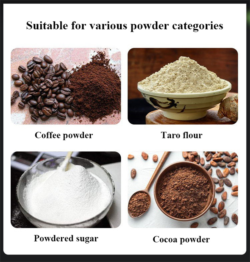 自動バブルティーパウダー量子化器ミルクティーパウダーディスペ - Coffee Tea And Cocoa のレビューと価格