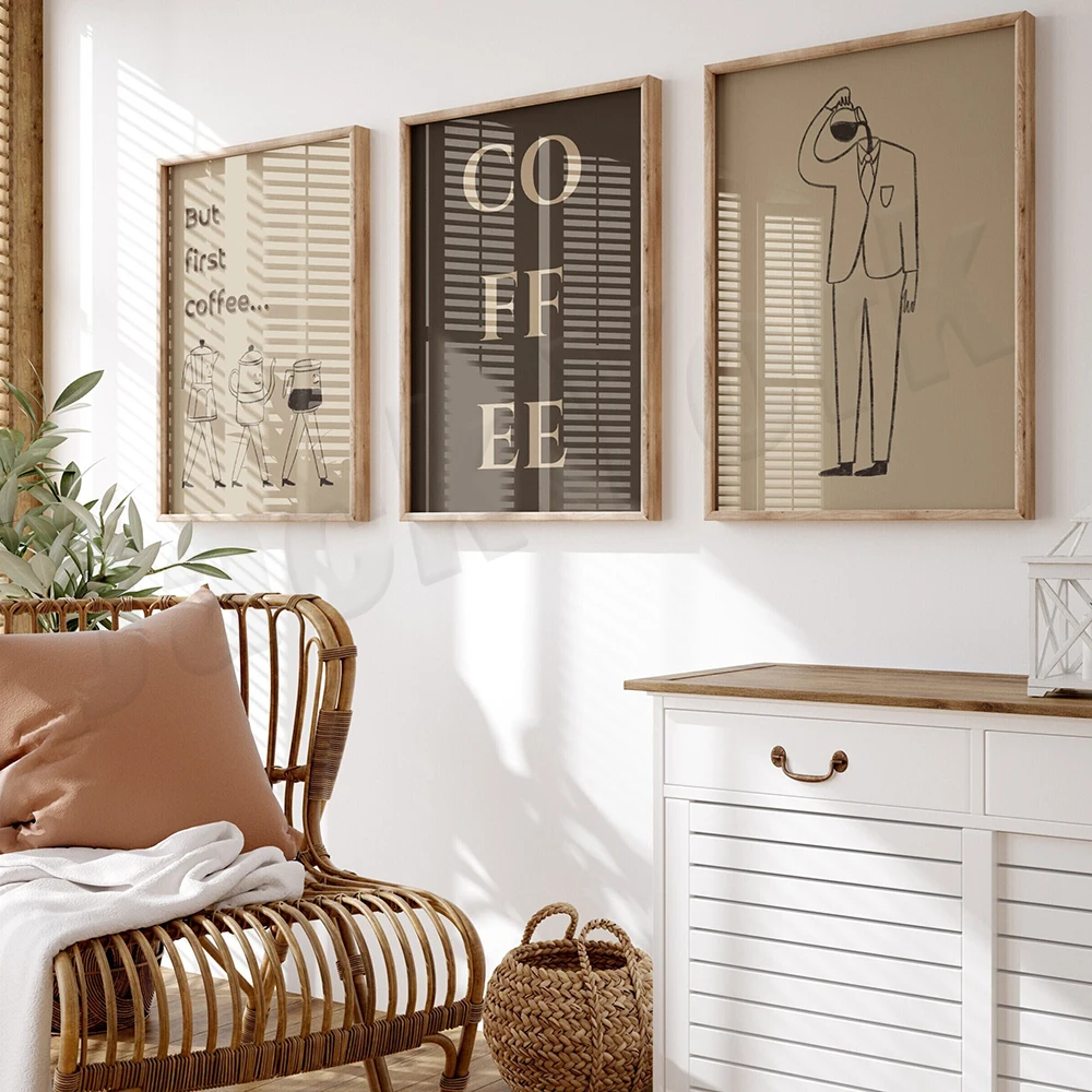 キッチンの装飾プリント、コーヒーガイド、エスプレッソ、コーヒ - Coffee Tea Poster のレビューと価格