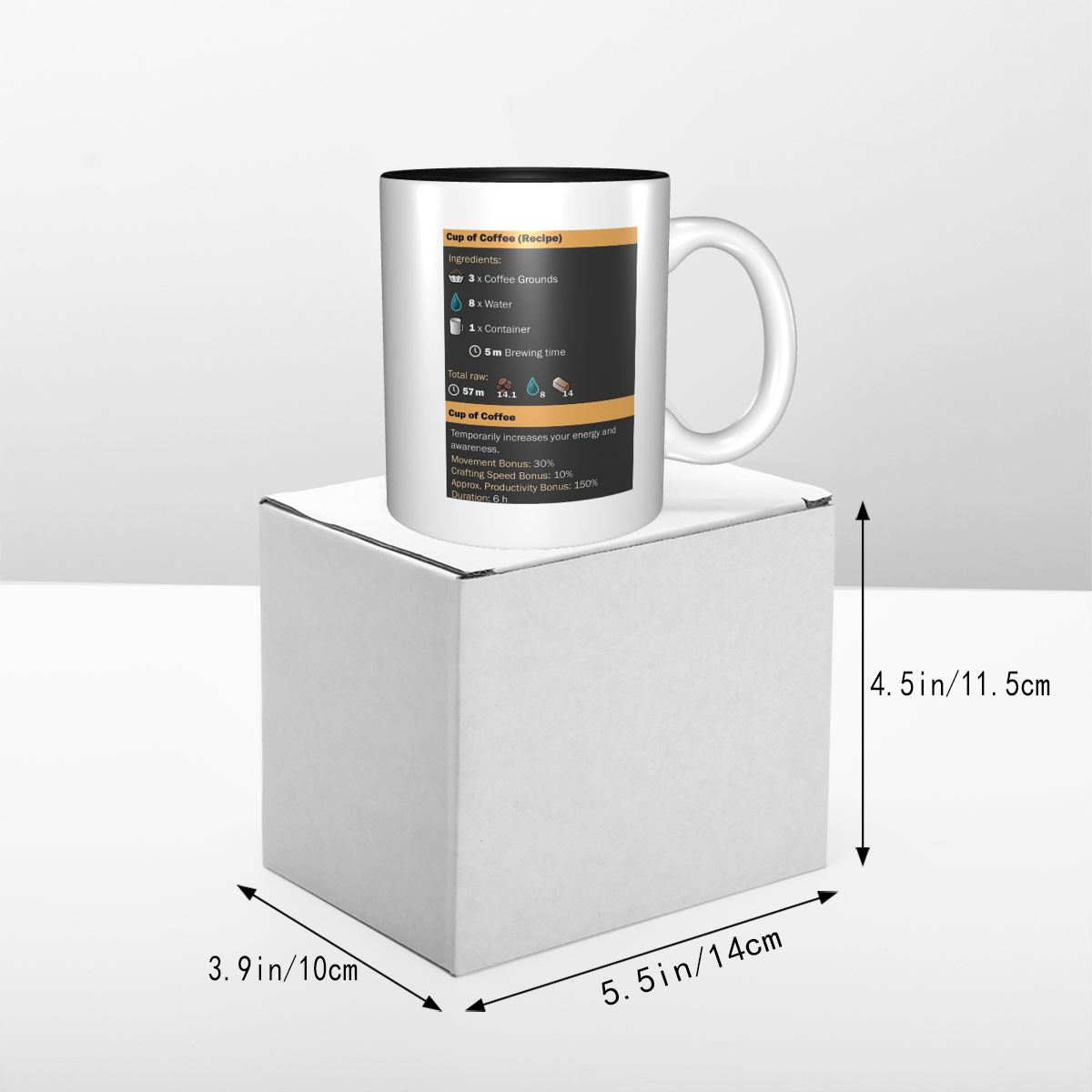 カップオブコーヒー（レシピ）マグカップ 面白いセラミックコー - Coffee Milk Tea Recipe のレビューと価格