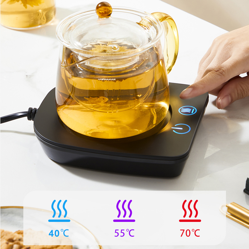 -新しいサーモスタット式コースターカップヒーター、コーヒー、 - Coffee Tea With Me のレビューと価格