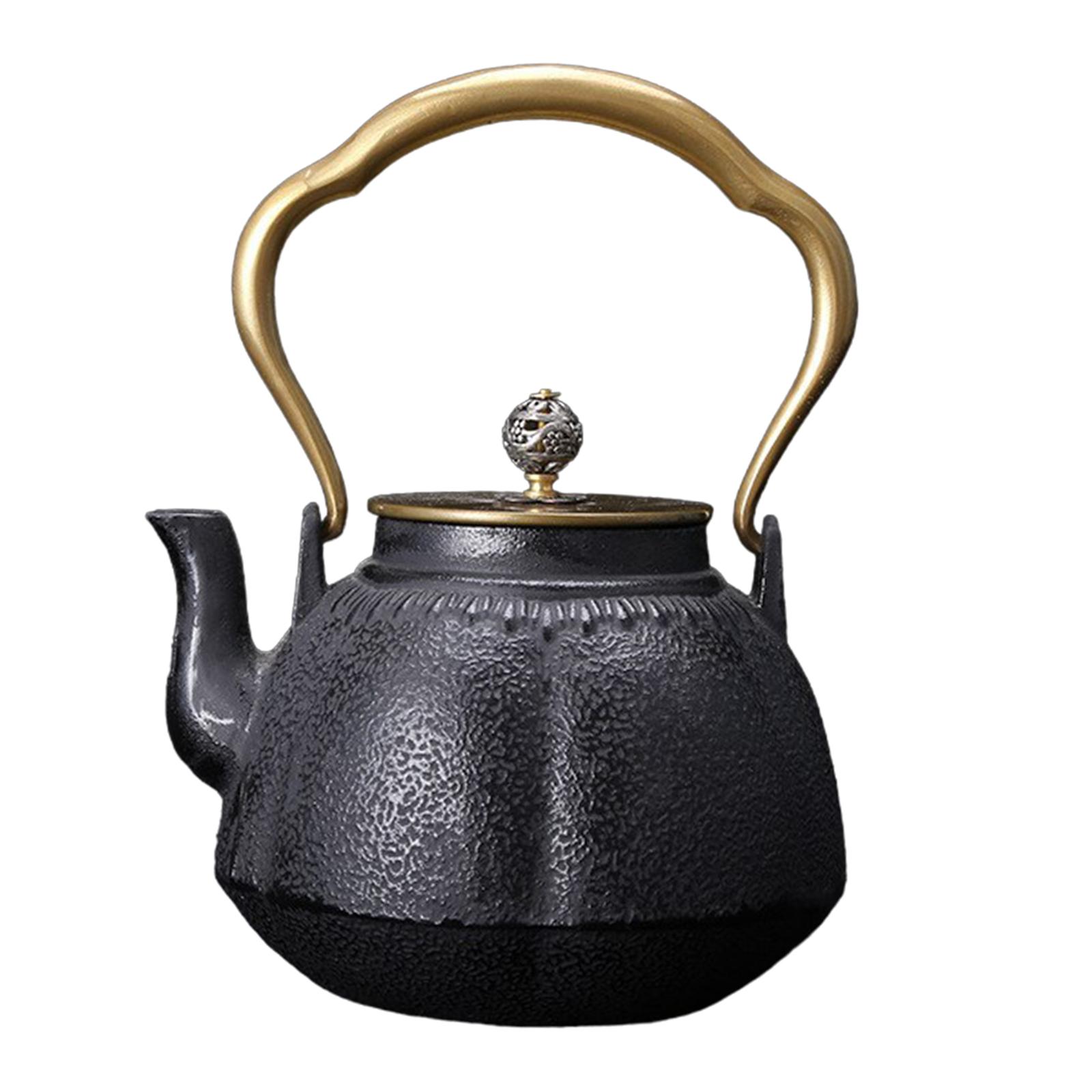 鋳鉄製ティーケトル 鉄製ティーポット ティーセット 家庭用  - Cast Iron Teapot のレビューと価格