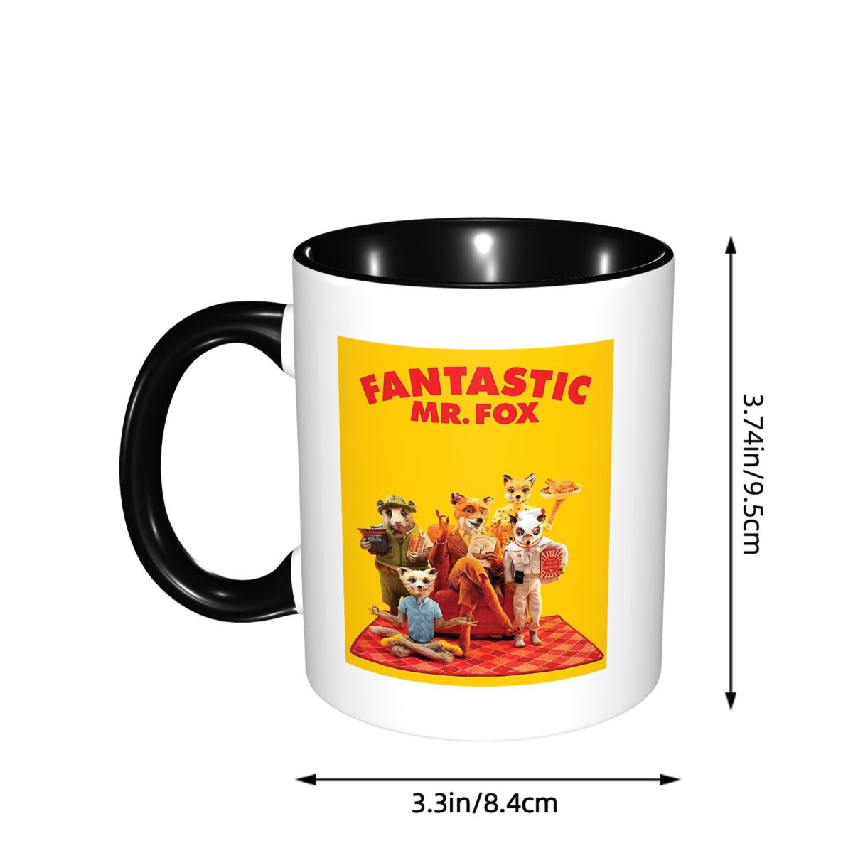 ファンタスティックミスターフォックス映画ポスターマグ面白いセ - Coffee Tea Poster のレビューと価格