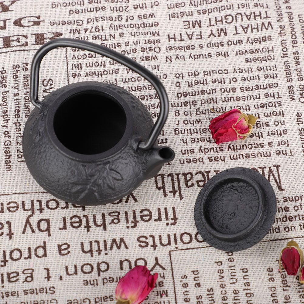 50ml ミニ鉄製ケトル 模造日本製鋳鉄ティーポット ティー - Cast Iron Teapot のレビューと価格