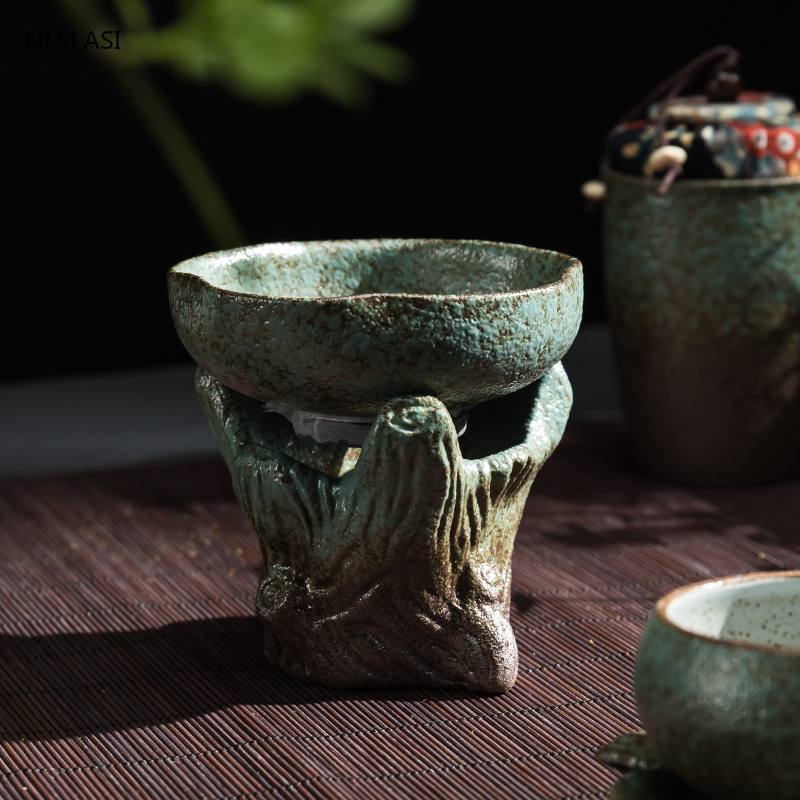 レトロセラミックティーストレーナー手作りチャハイフィルターコ - Coffee Tea In Chinese のレビューと価格
