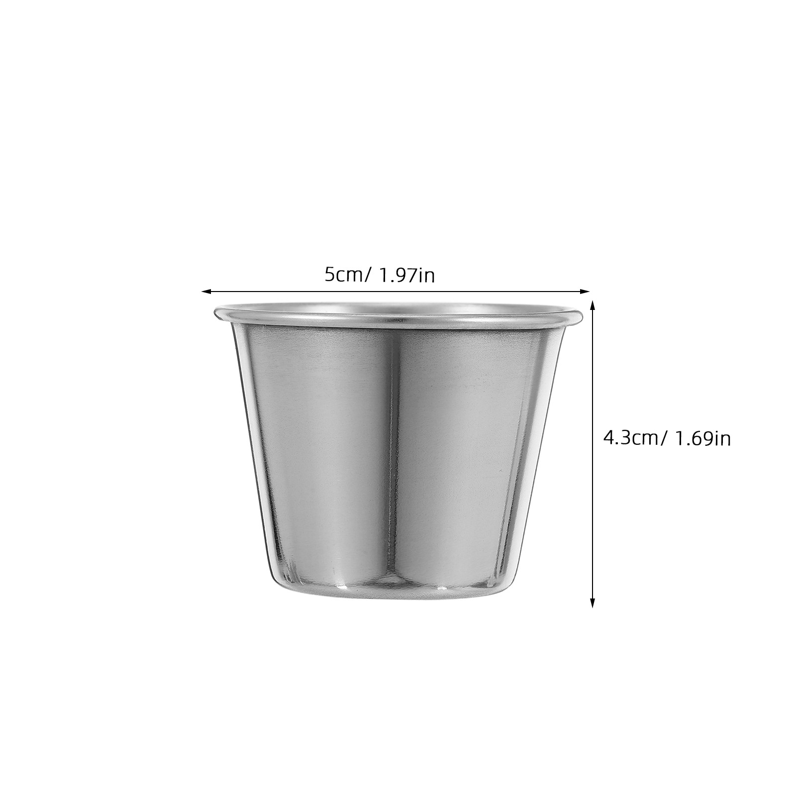 12個入り ステンレス製 リキュールカップ 45ml 高耐久 - Juice Tea Coffee のレビューと価格