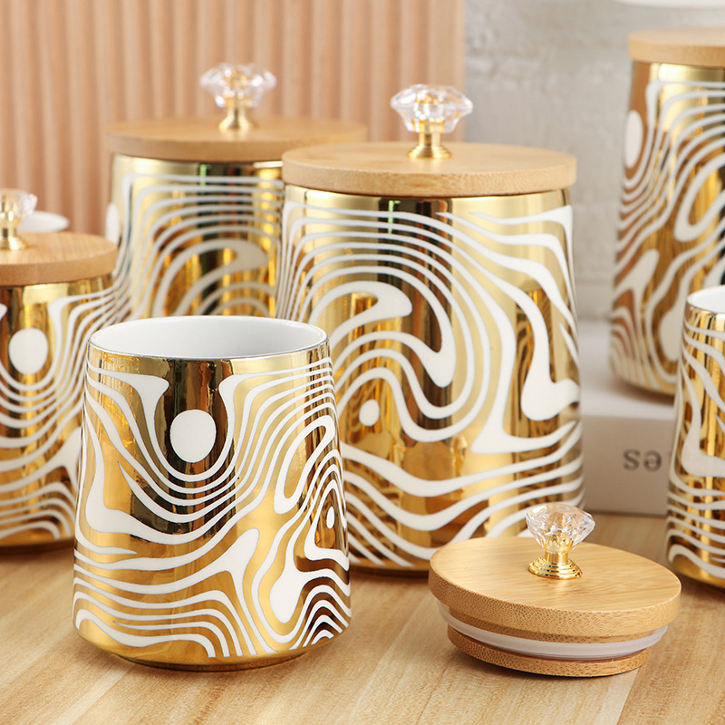7 色の釉薬セラミックキッチンキャニスターセットティーコーヒ - Coffee Tea Canister Set のレビューと価格