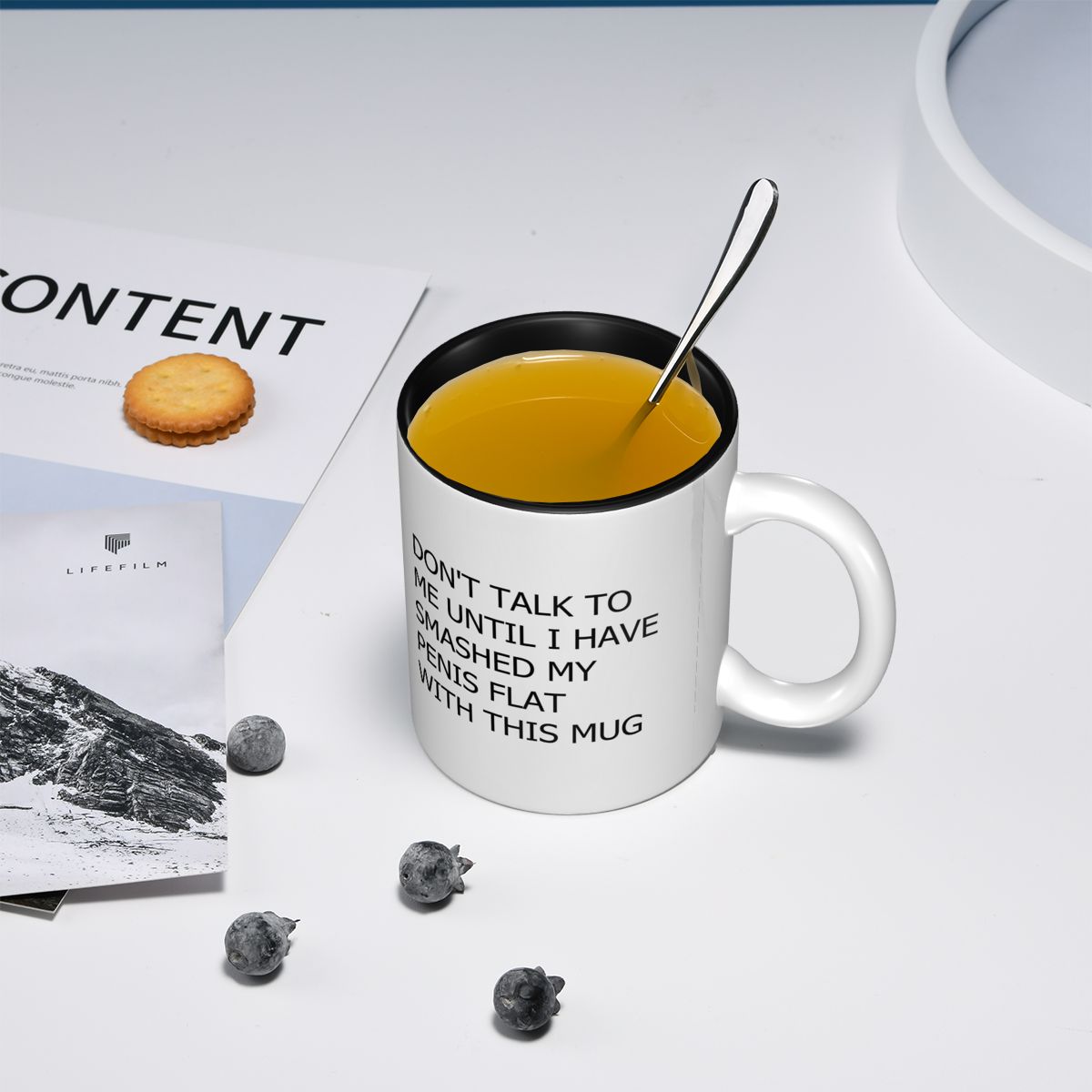 Don't Talk To Me until Mug Mug - Coffee Tea With Me のレビューと価格