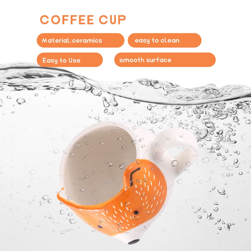セラミックコーヒーカップ漫画型カップ動物柄ホームキッチンオフ - Coffee & Tea Restaurant のレビューと価格