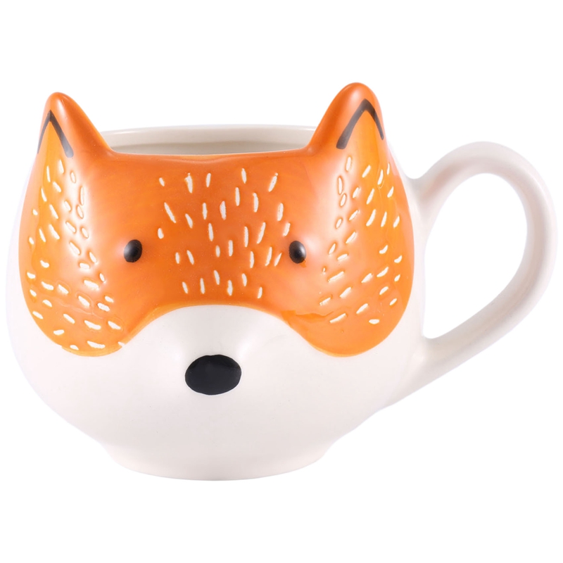 セラミックコーヒーカップ漫画型カップ動物柄ホームキッチンオフ - Coffee & Tea Restaurant のレビューと価格